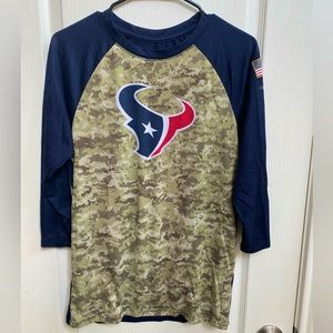Houston Texans Nike NFL ONFIELD Apparel Dri-Fit Athletic Tee